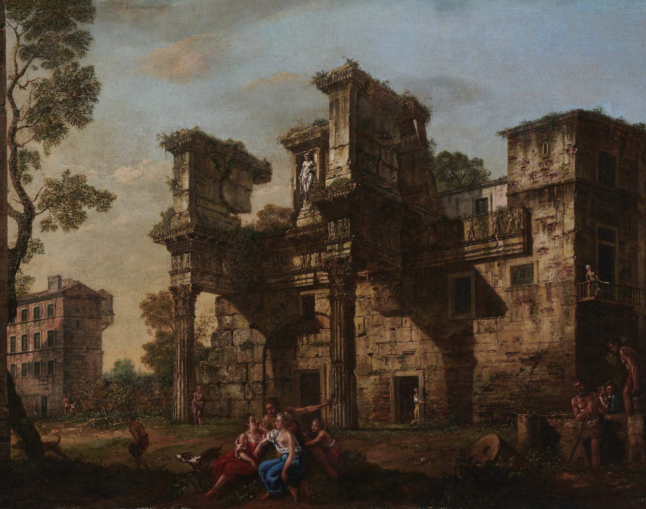 Bernardo Bellotto, Forum Nerwy w Rzymie