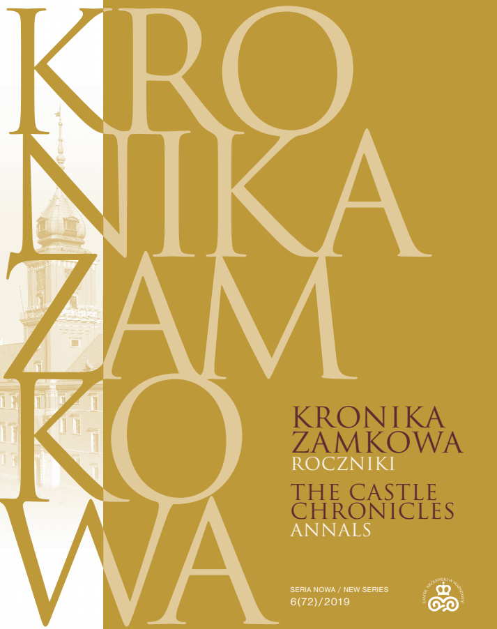 ISSN 0239-4898  „Kronika Zamkowa. Roczniki” jest czasopismem naukowym afiliowanym przy Zamku Królewskim w Warszawie i wydawanym przez Ośrodek Wydawniczy „Arx Regia”. Problematyka publikowanych przez nią tekstów koncentruje się przede wszystkim na dziejach i funkcjonowaniu dworu oraz najważniejszych instytucji władz państwowych w Rzeczypospolitej i Europie, historii kolekcji i kolekcjonerstwa oraz historii Zamku Królewskiego w Warszawie i jego zbiorów.  Oprócz studiów i artykułów z dziedzin historii, historii sztuki i archeologii publikuje teksty źródłowe i dokumentacyjne, recenzje i omówienia najnowszych publikacji oraz wystaw.  Pierwszy numer „Kroniki Zamkowej” ukazał się w 1983 r. Jej pierwszym redaktorem naukowym był Profesor Aleksander Gieysztor, a w roku 1992 funkcję tę przejął Profesor Andrzej Rottermund. W latach 1986–1991 czasopismo funkcjonowało jako dwumiesięcznik, od 1992 r. półrocznik, a od 2015 r. – w zmienionej szacie graficznej – jako rocznik.  Zasady przyjmowania tekstów  Redakcja „Kroniki Zamkowej. Roczników” przyjmuje jedynie oryginalne, niepublikowane wcześniej teksty. Zgłaszany tekst powinien być przygotowany zgodnie z zaleceniami Redakcji (zob. Instrukcja redakcyjna).  Złożenie rękopisu jest równoznaczne z deklaracją Autora, że praca nie była nigdzie publikowana i nie jest zgłoszona do druku w innym czasopiśmie, oraz zgodą na poddanie tekstu procesowi recenzji na przyjętych przez „Kronikę Zamkową” zasadach (zob. Zasady recenzowania artykułów i lista recenzentów)  Redakcja dokonuje pierwszej weryfikacji złożonych tekstów. Zaakceptowane prace przekazywane są recenzentom.  Po przyjęciu do druku zostaje zawarta umowa licencyjna między Zamkiem Królewskim w Warszawie – Muzeum a Autorem tekstu. Redakcja „Kroniki Zamkowej” stosuje procedury mające przeciwdziałać przypadkom nieujawniania udziału w tworzeniu tekstu rzeczywistych autorów (ghostwriting) oraz dopisywania do listy autorów osób, które miały znikomy udział w jego powstaniu (guest autorship).  Aktualny numer