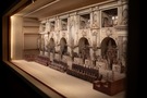 Diorama przedstawiająca projekt rozbudowy Sali Senatorskiej z czasów panowania królów z dynastii Wettynów